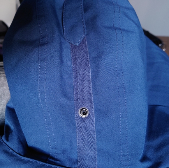 Quiksilver Ferris jacket / short parka blue M - Picture 9 of 14